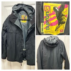 BURTON Dryride Snowboard Hooded Jacket